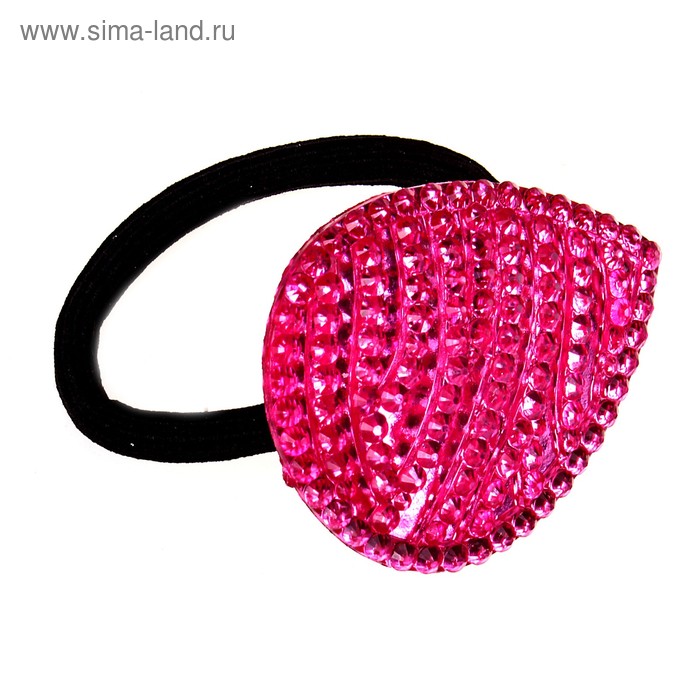 резинка для волос "Цветение" листок микс - Фото 1