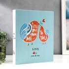 Фотоальбом на 200 фото 10х15 см "Певчие птички" в коробке 31х25,5х5,5 см 5305881