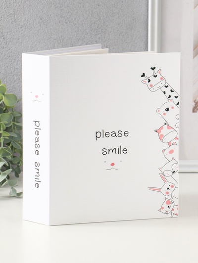 Фотоальбом на 200 фото 10×15 см «Зверята-шпионы», 22.5×18×5 см