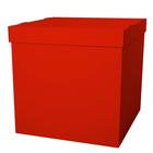 Коробка для воздушных шаров, Красный, 60*60*60 см, набор 5 шт. - фото 9119281