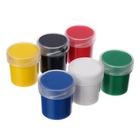 Краска по ткани, набор 6 цветов × 20 мл, Calligrata (МОРОЗОСТОЙКАЯ), акриловая на водной основе - Фото 2