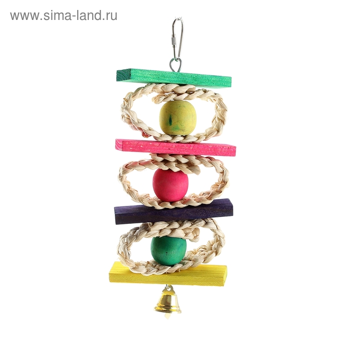 Игрушка для птиц "Бутерброд" - Фото 1