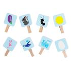 Настольная игра «Учим цвета» с прищепками, развивающая, 3+ - Фото 3