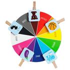 Настольная игра «Учим цвета» с прищепками, развивающая, 3+ - Фото 4