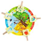 Настольная игра «Времена года» с прищепками, 2+ - Фото 4