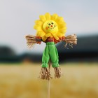 Огородное пугало «Солнышко», 16 см, h=50 см, МИКС, Greengo - Фото 4