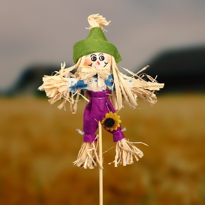 Огородное пугало, h=50 см, МИКС, Greengo