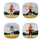 Огородное пугало «Тыква», 16 см, h=50 см, МИКС, Greengo - Фото 3