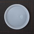 Набор пластиковых одноразовых тарелок, d=17 см, 10 шт, цвет белый - Фото 2