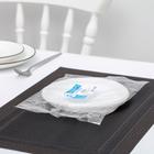 Тарелки одноразовые Не ЗАБЫЛИ!, набор 10 шт., d=16.5 см, пластик, белые - Фото 5