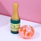 Набор фигурного мыла Good vibes: мыло в форме шампанского 75 г и мандарина 80 г - Фото 2