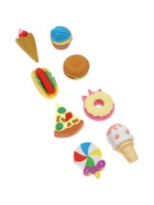 Набор фигурных ластиков «Вкусняшки», 8 штук, МИКС - фото 68020706