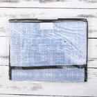 Короб стеллажный для хранения с крышкой «Ронда», 26×20,5×16,5 см, цвет голубой - Фото 5