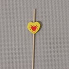 Шпажки Доляна «Сердце», h=12 см, набор 25 шт., МИКС - Фото 2