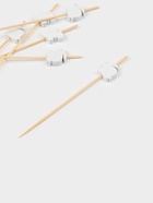 Шпажки Доляна «Пасхальные кролики», h=12 см, набор 25 шт., белая - Фото 3