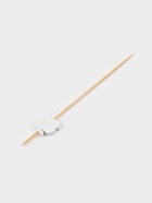 Шпажки Доляна «Пасхальные кролики», h=12 см, набор 25 шт., белая 5311056