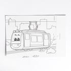 Весёлые липучки. Обучающий круг, изучаем транспорт - Фото 5