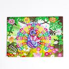 Мозаика стикерная «Павлин» блестки, стразы - фото 25469015