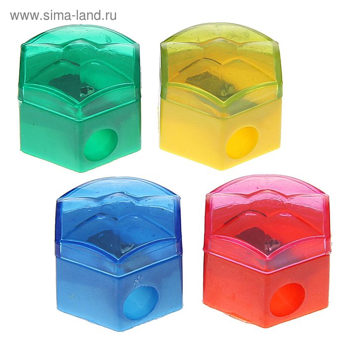 Точилка, «Шестиугольник», МИКС - Фото 1