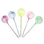 Сачок детский, бамбуковая ручка 58 см, d=24 см, цвета МИКС - Фото 4