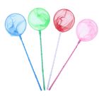 Сачок детский бамбуковая ручка 46 см, диаметр 15 см, цвета МИКС - Фото 1