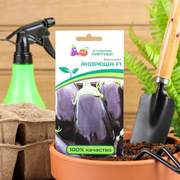 Семена Баклажан "Андрюша", F1, 10 шт. - Фото 1