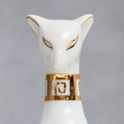 Фигурка керамика «Кошка египетская, белая» 21×5.5×6 см 649849