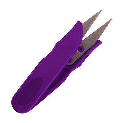 Ножницы садовые, для орхидей, 4,9" (12.5 см), пластиковые ручки, цвет МИКС