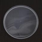 Крышка пластиковая одноразовая к банке, d=12 см, прозрачная - Фото 3