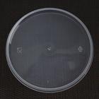 Крышка к ведёрку одноразовая, пластик, d=12.5 см, прозрачная - Фото 3