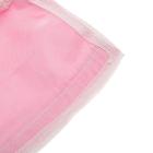 Подушка - накладка ARGO, детская, на ремень безопасности, розовая 29х11х9 см - Фото 3