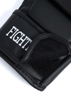 Перчатки для ММА тренировочные FIGHT EMPIRE, размер L, чёрные с белым лого 5362069 Перчатки для ММА тренировочные FIGHT EMPIRE, размер L, чёрные с белым лого 5362069
