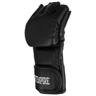 Перчатки для ММА тренировочные FIGHT EMPIRE, размер M, чёрные с белым лого - Фото 2