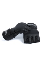 Перчатки для ММА тренировочные FIGHT EMPIRE, размер XL, чёрные с белым лого - Фото 5