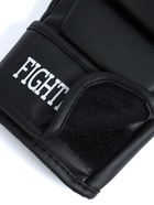 Перчатки для ММА тренировочные FIGHT EMPIRE, размер S, чёрные с белым лого - Фото 11