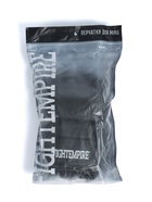 Перчатки для ММА тренировочные FIGHT EMPIRE, размер S, чёрные с белым лого - фото 119688707