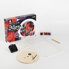 Рисование на воде: эбру «Круглые часы» - Фото 2