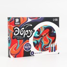 Рисование на воде: эбру «Круглые часы» - Фото 4