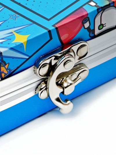 Набор для рисования, ПВХ, синий, МИКС