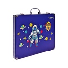 Набор для рисования, ПВХ, синий - Фото 4