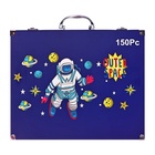 Набор для рисования, ПВХ, синий - Фото 5