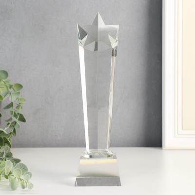 Наградная фигура «Стела. Звезда-кристалл», 22×7×5.5 см