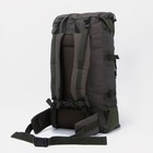 Рюкзак туристический, 70 л, отдел на молнии, 3 наружных кармана, Huntsman, цвет хаки - Фото 2