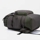 Рюкзак туристический, 70 л, отдел на молнии, 3 наружных кармана, Huntsman, цвет хаки - Фото 4