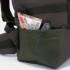 Рюкзак туристический, 70 л, отдел на молнии, 3 наружных кармана, цвет хаки - фото 7280013