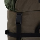 Рюкзак туристический, 100 л, отдел на молнии, 3 наружных кармана, Huntsman, цвет хаки - Фото 5