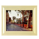 Ключница "Улица в Венеции" Слоновая кость 26,5х31,5х4,5 см - фото 21165316