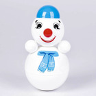 Неваляшка "Снеговик" в художественной упаковке - Фото 1