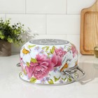 Кастрюля эмалированная «Пион», 3.1 л, стеклянная крышка, индукция - Фото 3