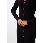 Платье с пуговицами MIST, чёрный, 46 5309494